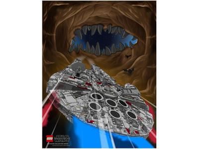 5005445 LEGO Millennium Falcon Poster