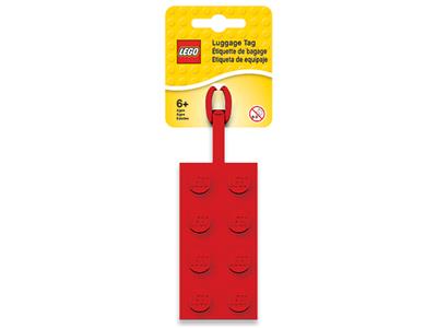 5005542 LEGO 2x4 Red Luggage Tag thumbnail image