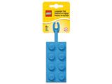 5005543 LEGO 2x4 Blue Luggage Tag