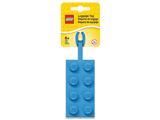 5005543 LEGO 2x4 Blue Luggage Tag