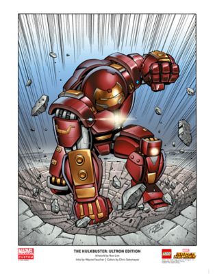 5005573 LEGO Custom Marvel Art Print