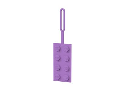5005620 LEGO 2x4 Lavender Luggage Tag