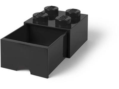 5005711 LEGO 4 Stud Black Storage Brick Drawer