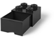 4 Stud Black Storage Brick Drawer thumbnail