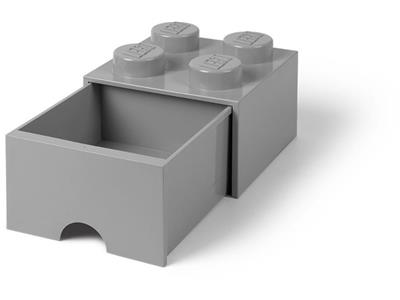 5005713 LEGO 4 Stud Medium Stone Gray Storage Brick Drawer thumbnail image