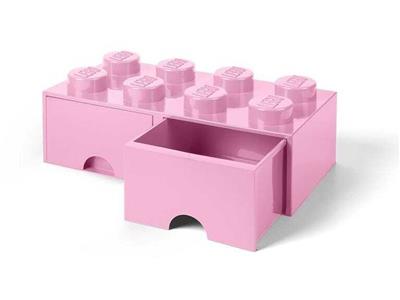 5005719 LEGO 8 Stud Light Purple Storage Brick Drawer