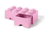 5005719 LEGO 8 Stud Light Purple Storage Brick Drawer