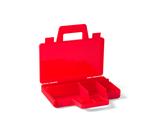5005769 LEGO Transparent Red Sorting Case To Go
