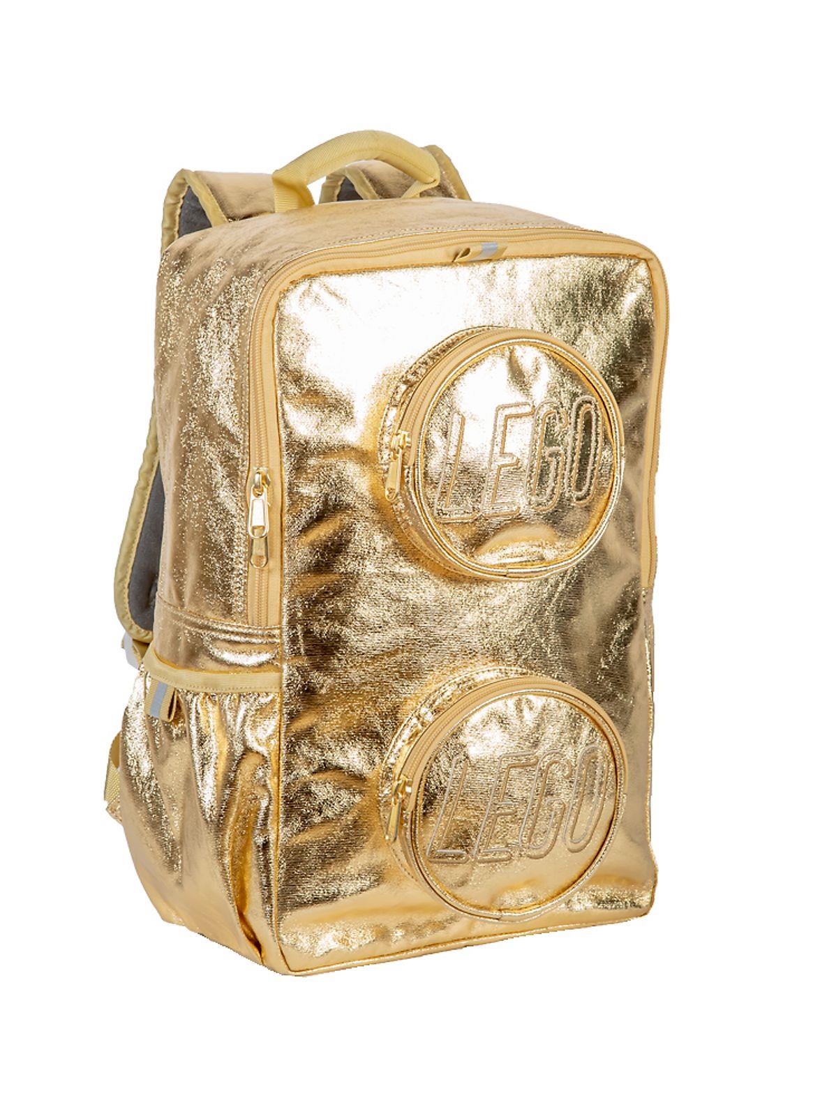 LEGO 5005814 Gold Metallic Brick Backpack | BrickEconomy