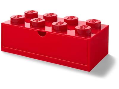 5005871 LEGO 8 Stud Red Desk Drawer