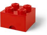 5005872 LEGO 4 Stud Red Desk Drawer