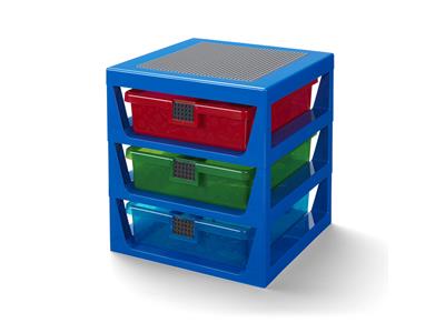 5005875 Transparent Blue LEGO Rack System thumbnail image