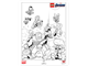 Avengers Endgame Black & White Art Print thumbnail