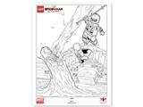 5005884 LEGO Spider-Man Far From Home Black & White Art Print