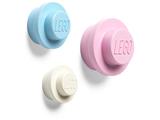 5005894 LEGO Pink Light Blue and White Wall Hanger Set