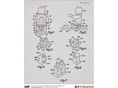 5006003 Australian Patent LEGO Minifigure 1977