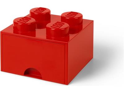 5006129 LEGO 4 stud Red Storage Brick Drawer thumbnail image