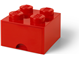 LEGO 4 stud Red Storage Brick Drawer thumbnail