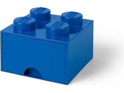 5006130 LEGO 4 Stud Blue Storage Brick Drawer