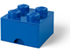 LEGO 4 Stud Blue Storage Brick Drawer thumbnail