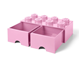 LEGO 8 Stud Light Purple Storage Brick Drawer thumbnail