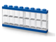 Minifigure Display Case 16 (8 knob) Blue thumbnail