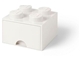 LEGO 4 Stud White Storage Brick Drawer thumbnail