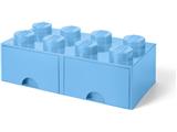 5006311 LEGO 8 Stud Brick Drawer Light Blue thumbnail image