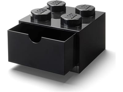 5006312 LEGO 4 Stud Desk Drawer Black thumbnail image