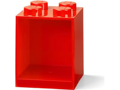 5006578 LEGO 4 Stud Brick Shelf Bright Red thumbnail image