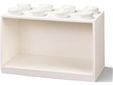 5006611 LEGO Brick Shelf 8 Knobs White