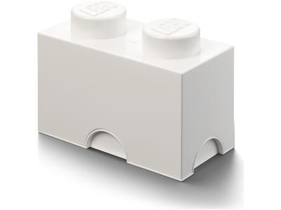 5006869 LEGO 2 Stud Storage Brick White