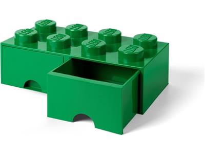 5006872 LEGO 8 Stud Brick Drawer Green