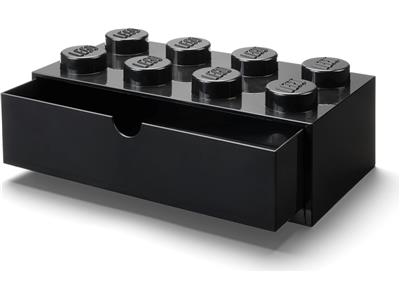 5006876 LEGO 8 Stud Desk Drawer Black