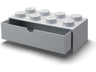 5006878 LEGO 8 Stud Desk Drawer Gray