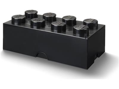 5006912 LEGO 8 Stud Storage Brick Black