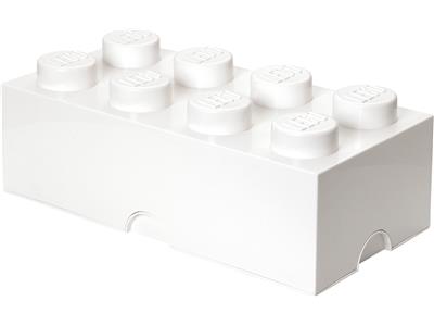 5006913 LEGO 8 Stud Storage Brick White thumbnail image