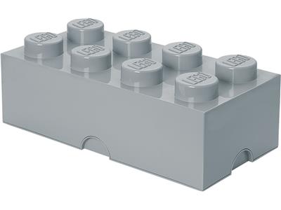 5006915 LEGO 8 Stud Storage Brick Gray