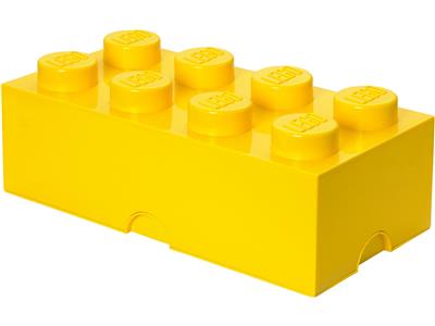 5006916 LEGO 8 Stud Storage Brick Yellow