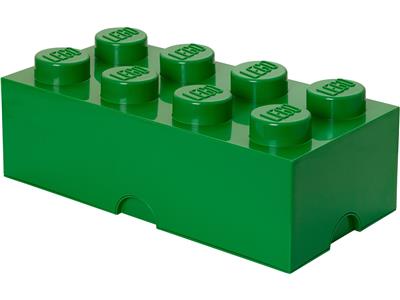 5006917 LEGO 8 Stud Storage Brick Green
