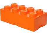 5006920 LEGO 8 Stud Storage Brick Orange thumbnail image