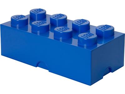 5006921 LEGO 8 Stud Storage Brick Blue