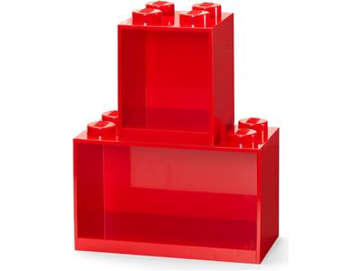 5006922 LEGO Brick Shelf Set Red