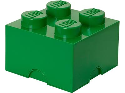 5006929 LEGO 4 Stud Storage Brick Green thumbnail image