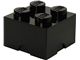 4 Stud Storage Brick Black thumbnail