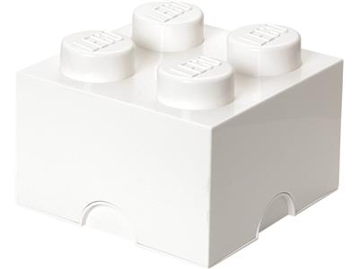 5006931 LEGO 4 Stud Storage Brick White thumbnail image