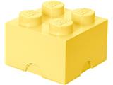 5006934 LEGO 4 Stud Storage Brick Cool Yellow