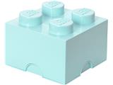 5006935 LEGO 4 Stud Storage Brick Aqua Blue