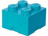 5006936 LEGO 4 Stud Storage Brick Azure Blue