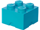 4 Stud Storage Brick Azure Blue thumbnail